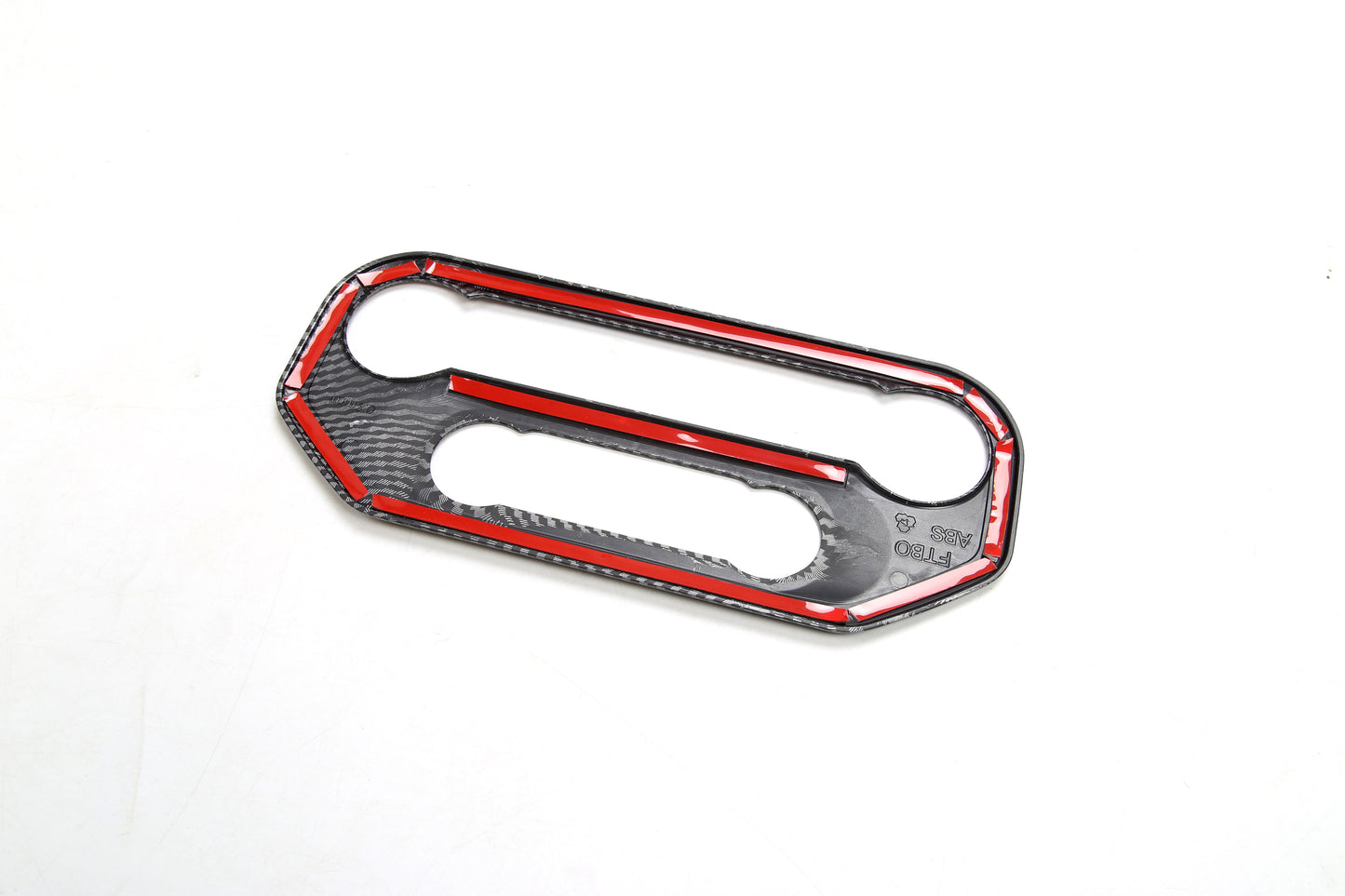 Air conditioning panel cover (glossy carbon fiber) for Ford Bronco 2021+