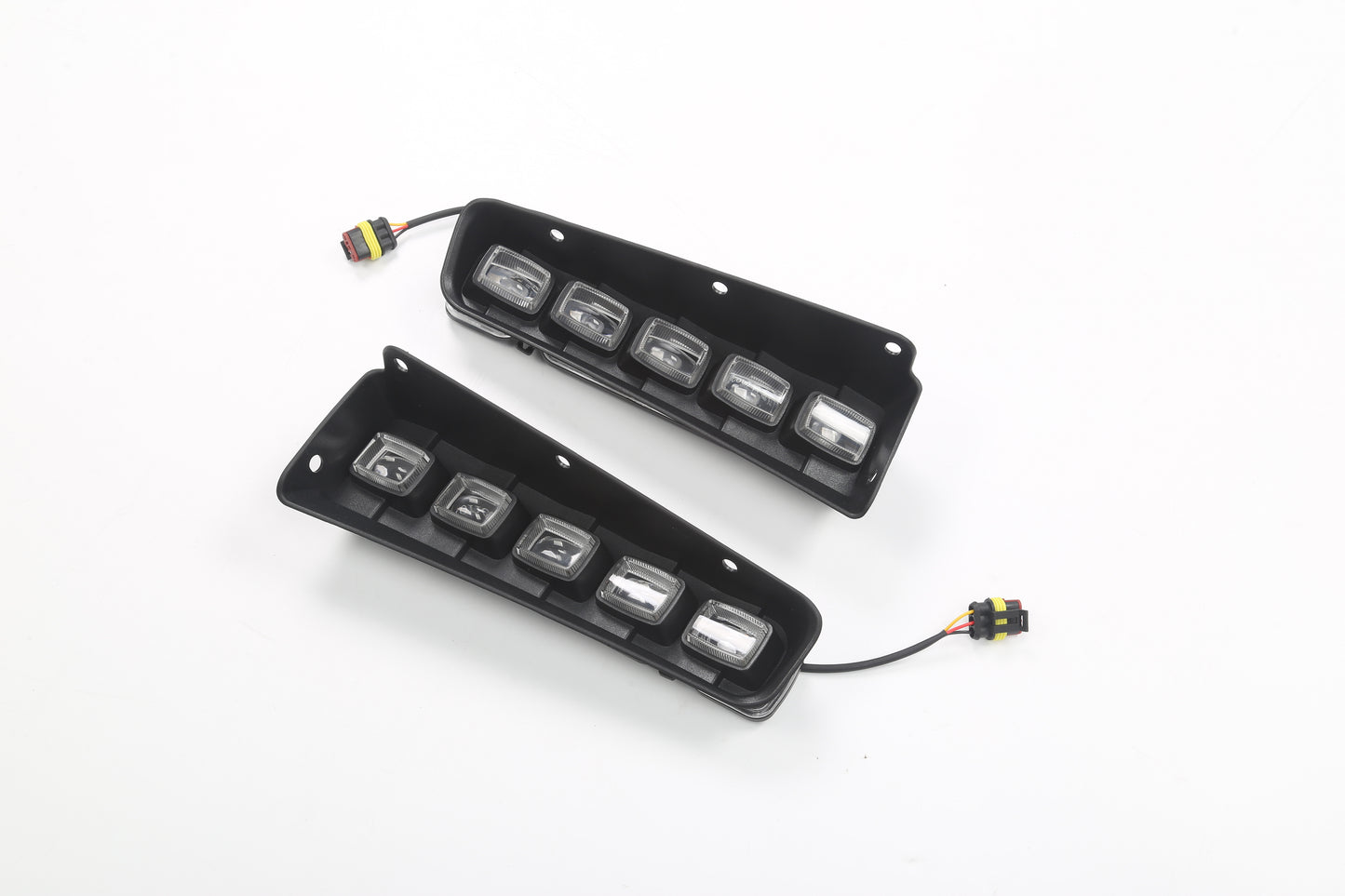 Fog Lights (5 LED) for Ford Bronco 2021+ with Steel Modular Bumper