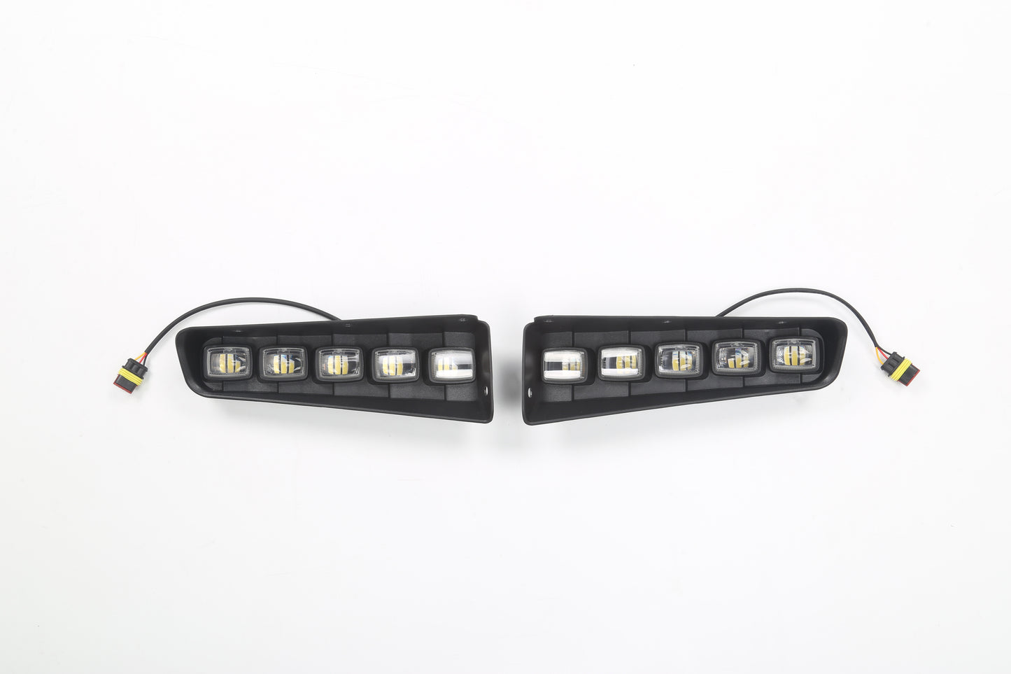 Fog Lights (5 LED) for Ford Bronco 2021+ with Steel Modular Bumper