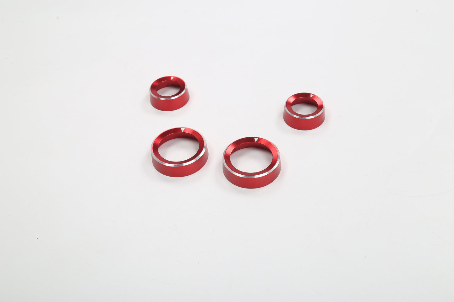 Central Panel Knob Cover for Ford Bronco 2021+ - Red