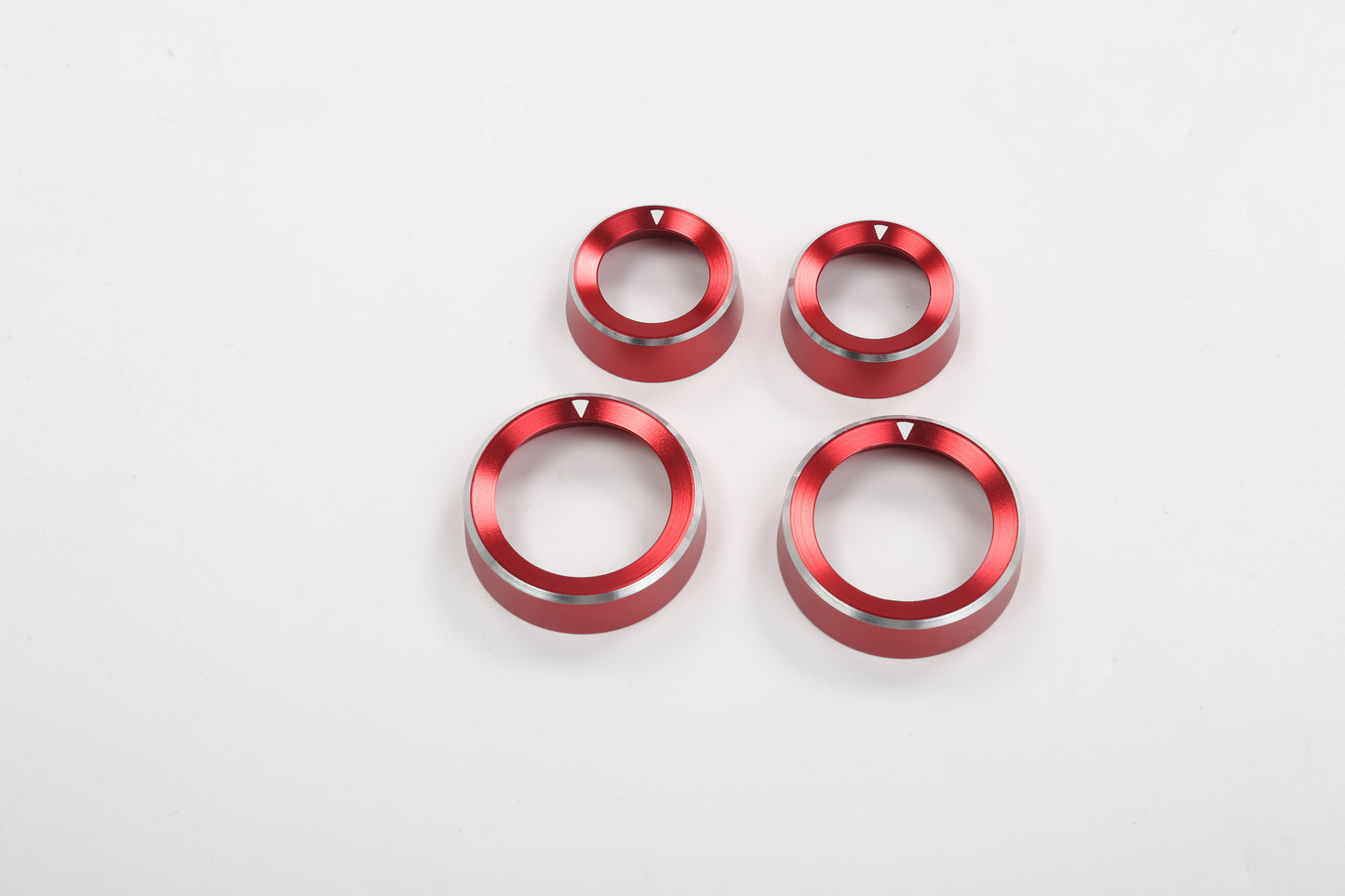 Central Panel Knob Cover for Ford Bronco 2021+ - Red