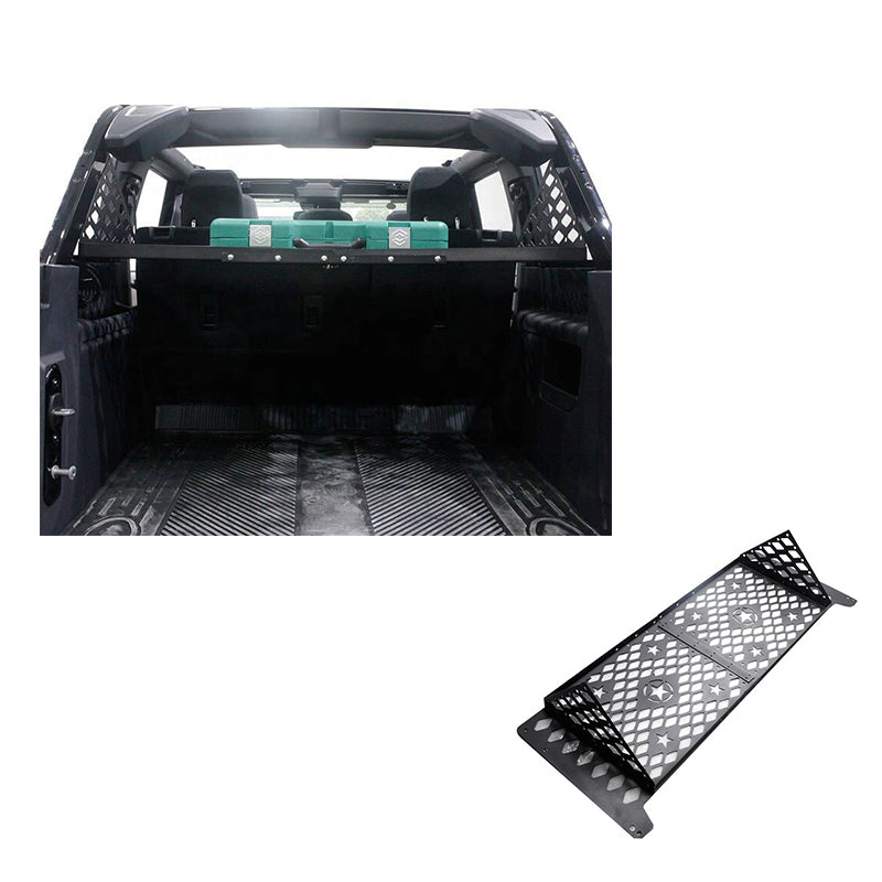 Rear Cargo Rack Shelf Luggage Storage Panel for 4 door