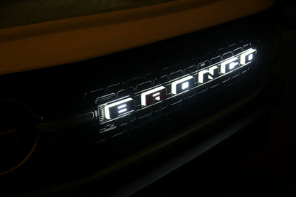 LED BRONCO letter with black cover for Ford Bronco 2021+