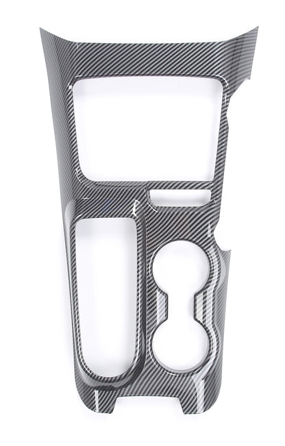 Center Console Cover for Ford Bronco 2021+ AT - Glossy Carbon Fiber