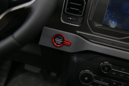 Start & Stop Button Trim for Ford Bronco 2021+ (Red)